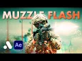 How to Add Muzzle Flash in After Effects Cinematic VFX