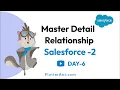 Day 6 - Salesforce Relationship Management Lookup vs Master-Detail Roll-Ups Junction Objects