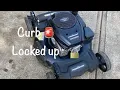 Curb Alert 2020 PowerSmart Lawnmower 170cc Locked up