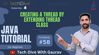 Creating a Thread By Extending Thread Class Miltithreading Tutorial