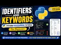 Identifiers and keywords Python Programming Tutorial