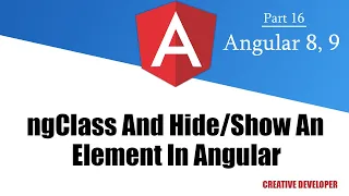 NgClass and add class in angular Angular NgClass Angular Angular Tutorial NgClass