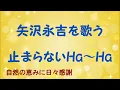 『 止まらないHa～Ha』／矢沢永吉を歌う_357　by 自然の恵みに日々感謝
