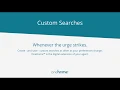 OneHome Custom Searches