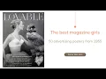 The best magazine girls 50 advertising posters from 1955