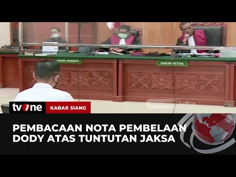 Pembacaan Nota Pembelaan Dody Prawiranegara