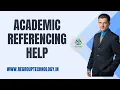 Academic Referencing Help I Regroup Technology