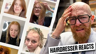 Hairdresser Reacts: The Worst DIY Hair Fails I've Ever Seen
