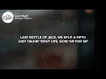 Morgan Wallen - Last Night (Lyrics)