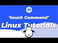 Linux Tutorials touch command GeeksforGeeks