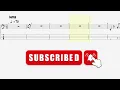 ヨルシカ - Forget it (忘れてください) Bass Tutorial [TAB]