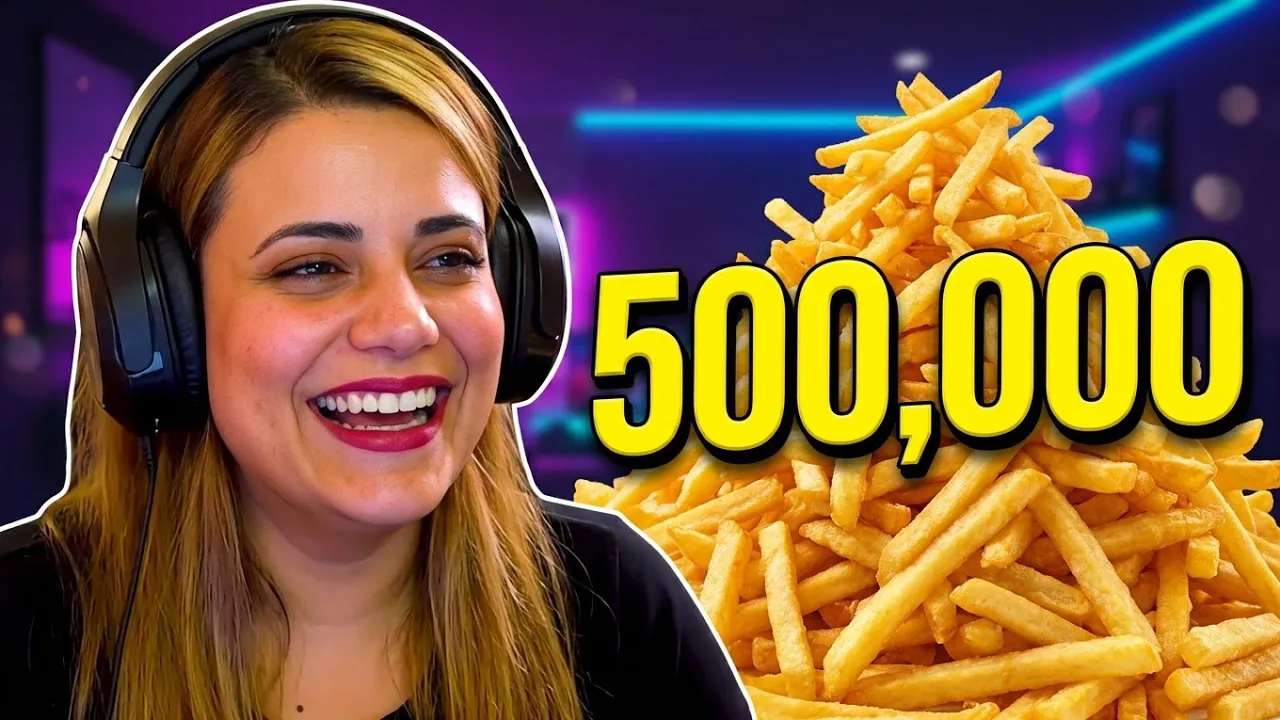 HGX plays video games, Helly Laughing About, how much fries she had over the years 🎮🍟😂