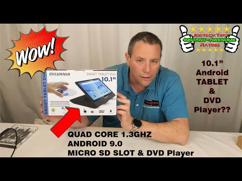 Download MP3 Sylvania 10 1 Quad Core TabletPortable DVD Player - Review