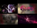 Ave Mujica & Arknights "Black Birthday" MV side by side
