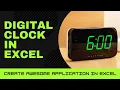 Create Digital Clock in Excel with Simple VBA Code Vivekananda Sinha 167