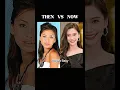 Chinese Actresses Then Vs Now. #tianxiwei#yangmi#jujingyi#zhouye#angelababy#thenandnow#cdrama#shorts