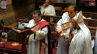 مزمور التوزيع الصعيدى صوم الاباء الرسل المعلم ابراهيم عياد 