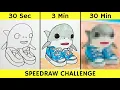 Download Lagu LOS TRALALERITOS DICEN TRALALA tekenen in 30 sec, 3 min en 30 min | Italiaanse Hersenrot | Fendraw