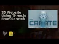 Create 3D Website Using Three js Three js and WebGL Course Lesson 1