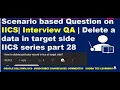 Delete the data in target side - IICS CDI
