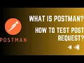 How to send a post request using Postman