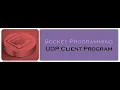 UDP Client Program