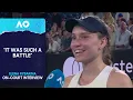Lagu Elena Rybakina On-Court Interview | Australian Open 2026 Semifinal