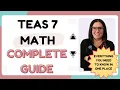 Comprehensive 2026 ATI TEAS 7 Math Study Guide with Practice Questions