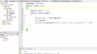 153 Class and Interface with Access Modifier in Java Programming Hindi