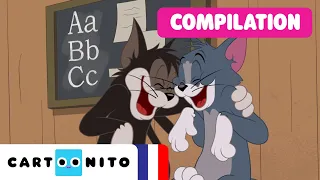 🎒 C'est la rentrée pour Tom & Jerry, Alice et Baby Looney Tunes | Compilation @CartoonitoFrance