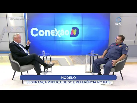 Conexão ND: Paulo Alceu recebe o novo presidente do Colegiado de Segurança de SC