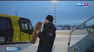 В Омск доставили чудотворную икону Божьей матери «Неупиваемая чаша»
