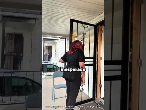 La reacción épica de la abuela con sus nietos