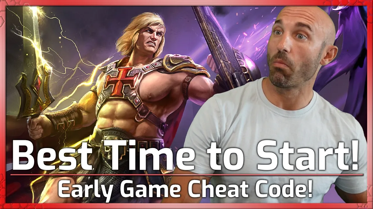 CHEAT CODE for the Early Game! BEST Time to Start! - RAID Promo