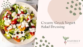 Greek Yogurt Salad Dressing Recipe Daisybeet