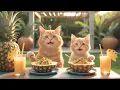 Download Lagu Dari Ladang ke Pesta Mama Kucing dan Anak Kucing Membuat Jus Nanas dan Nasi dengan Cinta 🍍🐱💛
