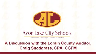 A Discussion with Lorain County Auditor Craig Snodgrass Chapter 3 of 5 Inside Millage