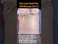 Ease Lower Back Pain with Massage Part 1