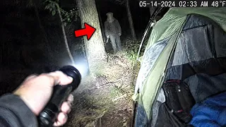 30 TERRIFYING Camping Encounters Caught on Camera
