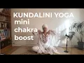 Lagu 15-minute kundalini yoga chakra boost | FUN CHAKRA SEQUENCE | Yogigems