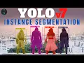 Official YOLO v7 Instance Segmentation COMPLETE TUTORIAL Windows Linux