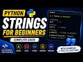 Python Strings for Beginners Indexing Slicing Methods String Operations