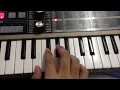 โดดเดี่ยวด้วยกัน - Getsunova feat. แพรวา Yellow fang Keyboard Cover[MicroKorg]