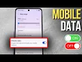 How to Enable or Disable Mobile Data on a Samsung Phone - Two Quick Methods
