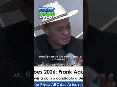 Quem não gosta de política será administrado por quem gosta | Frank Aguiar