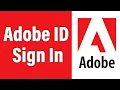 Adobe Login 2021 www adobe com Account Login Help Adobe ID Sign In Adobe com