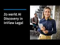 Instructievideo AI Discovery in InView Legal