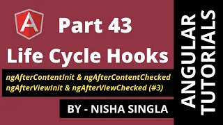 Angular Life Cycle Hook content vs view Tutorial 43