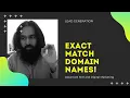 Exact Match Domains Worth It - High Level SEO Tips