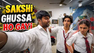Sakshi gussa ho gayi 😝🤣 #funny #vlog 